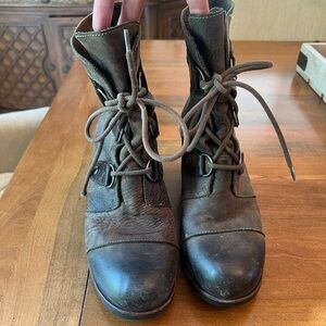 Sorel Dark Brown Combat Boots